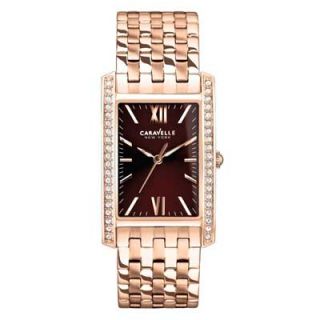 Ladies Caravelle New York™ Crystal Watch (Model 44L120)   Zales