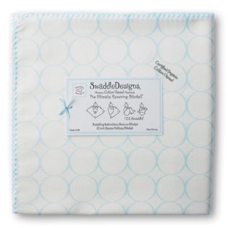 Swaddle Designs Organic Ultimate Receiving Blanket® in Pastel Mod Circles on 