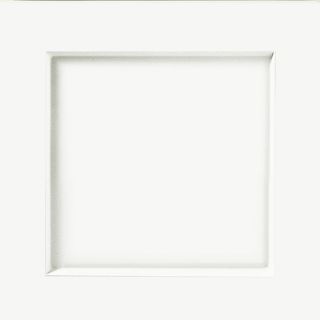KraftMaid Whiteplains Thermofoil 15 in x 15 in White Square Cabinet Sample