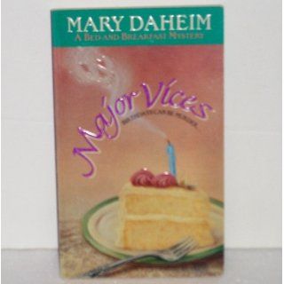 Major Vices (Bed And Breakfast Mysteries) Mary Daheim 9780380774913 Books