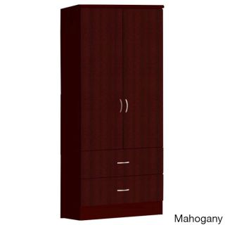 Compressed Wood 2 door Wardrobe