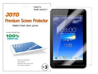 JOTO Premium Screen Protector Film Anti Glare, Anti Fingerprint (Matte Finish) for the ASUS MeMO Pad HD 7 Inch Tablet ME173X with Lifetime Replacement Warranty (3 Pack) JOTO
