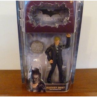 Batman Dark Knight Movie Master Exclusive Deluxe Action Figure Harvey Dent with Coin Toys & Games