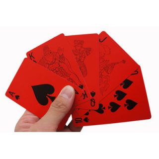 Molla Space, Inc. Red Playing Cards LMS006