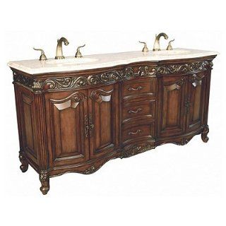 Lorient Double Sink Chest   Mahogany   Frontgate   Chests Of Drawers