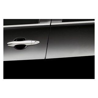 Acura Mdx 2010 2012 Door Edge Guards *Nh731p* (Crystal Black Pearl) Genuine Oem Automotive