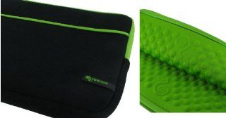 rooCASE Neoprene Super Bubble Sleeve Case for Acer Aspire One AO721 3574 11.6 inch (Black / Neon Green) Computers & Accessories