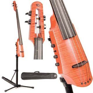 NS Design CR4 Electric 4 String Cello With Amber Finish Musical Instruments