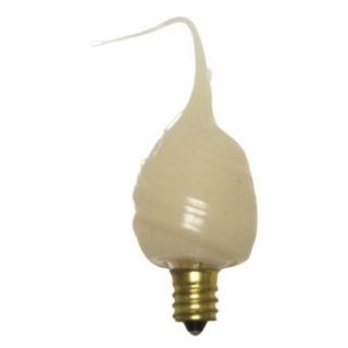 Vickie Jean's Creations 010001   "Warm Glow" Soft Tipped Silicone Candelabra Screw Base Light Bulb   Led Household Light Bulbs  