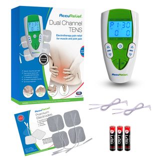 Accurelief Dual Channel Tens Electrotherapy Pain Relief Unit