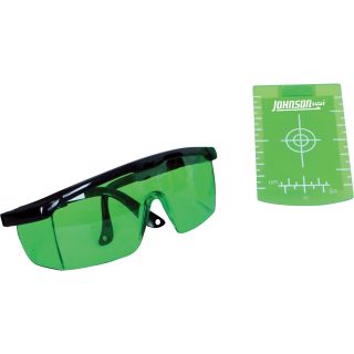 Johnson Level & Tool Green Beam Laser Enhancement Kit, Model# 40-6725  Tripods   Accessories