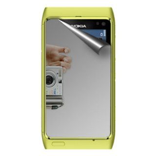 Amzer Mirror Screen Protector with Cleaning Cloth for Nokia N8 Cell Phones & Accessories
