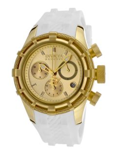 Womens Bolt Stainless Steel & Yellow Gold Watch by Invicta Watches