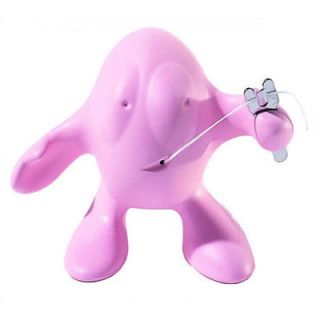 Alessi Otto Dental Floss Dispenser by Stefano Pirovano ASP02 Color Pink