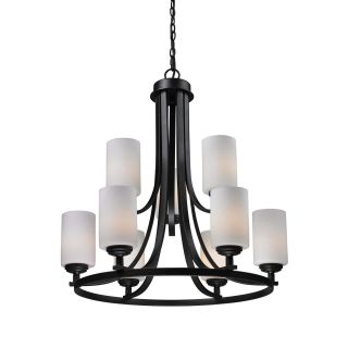 Z lite 9 light Oil Rubbed Bronze Waterfall Chandelier