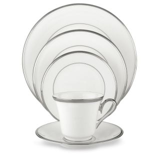 Lenox Solitaire White 5 piece Dinnerware Place Setting