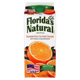 Floridas Natural No Pulp Orange Juice 59 oz