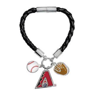BSS   Arizona Diamondbacks MLB Ladies Charm Bracelet 