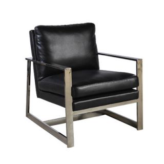 Allan Copley Designs Christopher Arm Chair 61201 BL / 61201 WH Color Black L