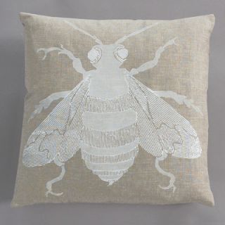 Dermond Peterson Bee Pillow BEETQ35000 Color White / Natural