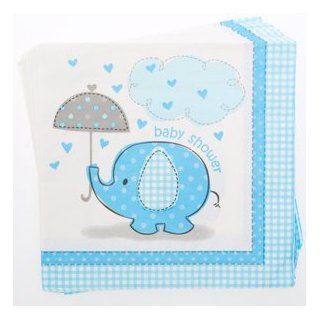 Blue Elephant Baby Shower Lunch Napkins Toys & Games