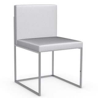 Calligaris Even Plus Chair CS/1295 LH_P Seat Finish Optic White, Frame Finis