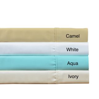 Brielle Brielle Tencel Lyocell Sateen Sheet Set Or Pillowcase Separates Tan Size King