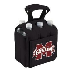 Picnic Time Six Pack Mississippi State Bulldogs Black