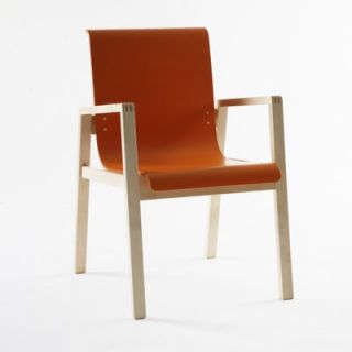 Artek Seating Hallway Arm Chair 403 11000 Finish Orange