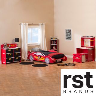 Rst Brands Rst Brands Legare Racer Bedroom In A Box Black Size Twin