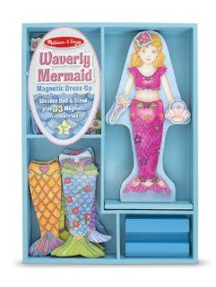 Melissa & Doug Waverly Mermaid Magnetic Dress Up Toys & Games