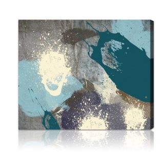Oliver Gal Storm Painting Print on Canvas 10005 Size 16 x 13
