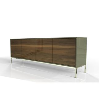 Industrya Circa 4 Storage Credenza C4.DDDD Finish Grey / Walnut