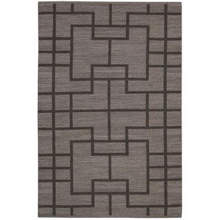 Barclay Butera Flatweave Maze Slate Rug (79 X 1010) By Nourison