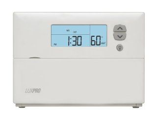 Lux PSPHA732 Auto Changeover Deluxe Programmable Heat Pump Thermostat   Programmable Household Thermostats  