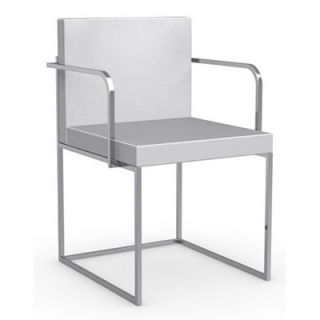 Calligaris Even Plus Arm Chair CS/1375 LH_P Seat Finish Optic White, Frame F