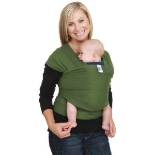 Moby Wrap Cotton Baby Carrier MW Choc Color/Pattern Leaf
