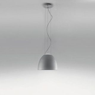 Artemide Nur Mini Gloss Suspension Lamp USC A24 Finish White, Bulb Type 1 x