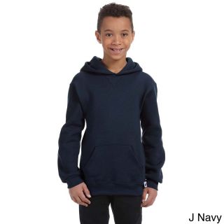 Russell Athletic Russel Youth Dri power Fleece Pullover Hoodie Navy Size L (14 16)