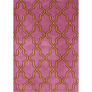 Nuloom Modern Moroccan Trellis Lattice Pink Rug (76 X 96)