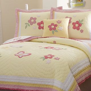 Golden Trail Cotton 3 piece Quilt Set