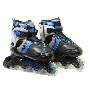 Ultra Wheels Transformer Kids Adjustable Black/ Blue In line Skates