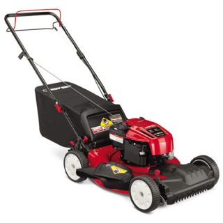 Troy Bilt TB210 190 cc 21 in Self Propelled Front Wheel Drive 3 in 1 Gas Push Lawn Mower with Briggs & Stratton Engine and Mulching Capability