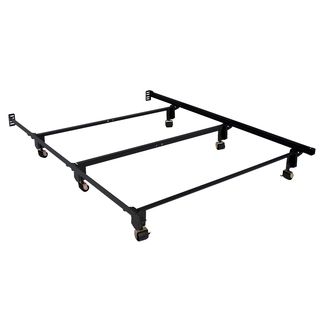 Serta Serta Stabl base Ultimate Bed Frame Full With Wheels Brown Size Full