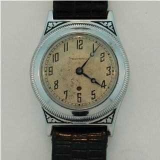 Vintage/Antique watch Early Swiss Perpetual Self Winding Chrome Watch ca. 1931 Vintage Watches Watches