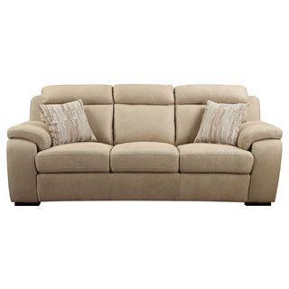 Emerald Horizon Beige 2 pillow Sofa