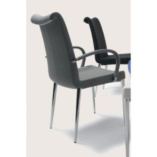 sohoConcept Tulip Fabric Arm Chair TULIP ARM CHAIR Color Dark Grey, Upholste