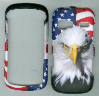 Usa White Bird Faceplate Hard Case Protector for Lg Xpression C395 (At&t) Cell Phones & Accessories