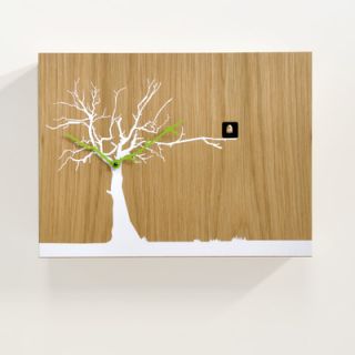 Progetti Cùcùrùkù Cuckoo Clock 1765 Color Natural Light Wood / White Tree