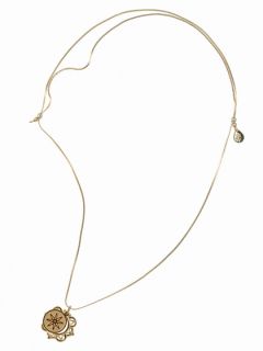 Star Of Venus Framed Necklace by Alex & Ani Fine